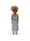 安哥拉妇女的传统服装