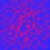 紫色抽象背景与拼图 紫色抽象背景与拼图