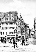 Stuttgart, Stuthaus, Barfüsser Haus, Reuchlin Haus