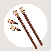 传统的亚美尼亚长笛duduk 传统的亚美尼亚长笛duduk