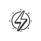 替代能源线图标,素描和涂鸦设计,像素完美,可编辑笔触。标志、标志、符号。绿色能源,电力,能源效率。 替代能源线图标,素描和涂鸦设计,像素完美,可编辑笔触。标志、标志、符号。绿色能源,电力,能源效率。