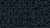 无缝黑色形状图案背景壁纸 无缝黑色形状图案背景壁纸