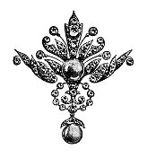 古董图片来自英国杂志:珠宝 古董图片来自英国杂志:珠宝