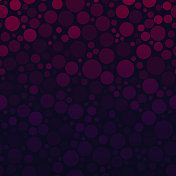 抽象几何背景与紫色梯度圆