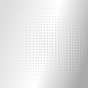 具有径向尺寸梯度的金属点图案网格。