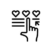 捐赠,慈善和捐赠线图标 捐赠,慈善和捐赠线图标