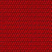 三维红色重叠图案