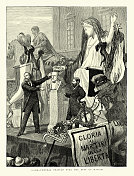 罗马，意大利政治家、记者和活动家朱塞佩・马志尼半身像前的葬礼致辞，1872年
