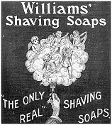 来自英国杂志的古董图片:剃须皂
