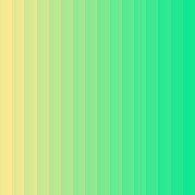 绿色抽象渐变背景分解成垂直的色线