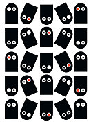 网页海报设计的万圣节假期-好奇的鬼在模式 网页海报设计的万圣节假期-好奇的鬼在模式