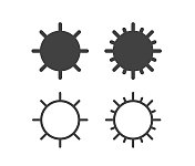 太阳-插图图标