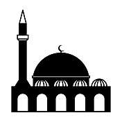 清真寺的图标