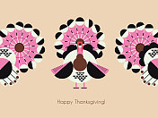 感恩节快乐网页海报设计 感恩节快乐网页海报设计