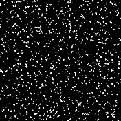 纯粹的黑色背景散布着一组白色三角形，创造出一种随机的星夜效果。