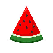 西瓜图标。 西瓜图标。