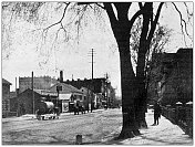 汉普顿县，马萨诸塞州:斯普林菲尔德，主街的古董图像