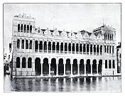 大威尼斯运河上的图尔奇宫