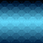抽象的蓝色几何图案背景。