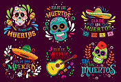 Dia de los muertos，指的是墨西哥的传统习俗