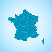 法国地图