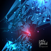 技术网络背景。