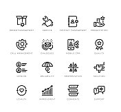 客户关系管理图标 客户关系管理图标