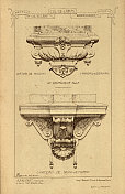 建筑史，装饰和设计，艺术，法国，维多利亚，19世纪。