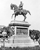 1895年印度的人物和地标:孟买的威尔士亲王雕像 1895年印度的人物和地标:孟买的威尔士亲王雕像