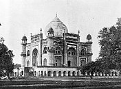 1895年印度的人物和地标:Sufdur Singh陵墓，德里