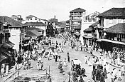 1895年印度的人物和地标:孟买，街道