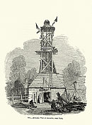 供水和卫生的历史,19世纪法国巴黎附近的格莱内尔的自流井 供水和卫生的历史,19世纪法国巴黎附近的格莱内尔的自流井