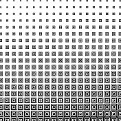 具有渐变效果的单色几何图案。
