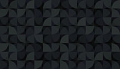 无缝黑色抽象图案背景 无缝黑色抽象图案背景