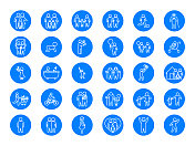 家庭图标。 家庭图标。