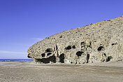 Cala de Mónsul在Gata-Níjar角自然保护区-西班牙