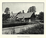 安妮・海瑟薇的小屋威廉・莎士比亚的妻子安妮・海瑟薇小时候住在英国沃里克郡肖特里村的农舍