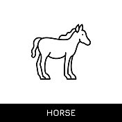 马单线图标设计