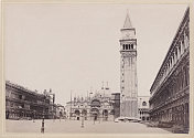 意大利威尼斯的历史观，原始照片，大约于1870年出版