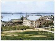 古董黑白照片:圣胡安,波多黎各 古董黑白照片:圣胡安,波多黎各