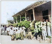 古董黑白照片:古巴海绵店 古董黑白照片:古巴海绵店