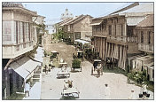 古老的黑白照片:菲律宾马尼拉