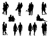 Silhouettes-Couples-1