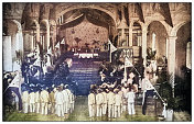 古色古香的黑白照片:菲律宾国会在马洛洛斯