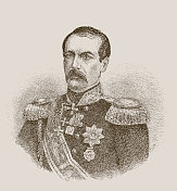 爱德华・伊万诺维奇・托特列本(1818-1884)，波罗的海德国军事工程师和俄罗斯帝国陆军将军
