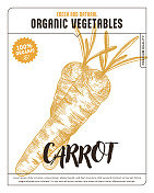 胡萝卜素描图标 胡萝卜素描图标