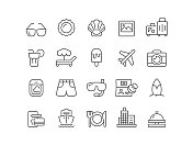 旅游的图标 旅游的图标