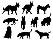 Silhouettes-Dog-3