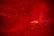 红色抽象垃圾墙背景