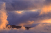 沿海cloudscape背景